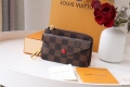 Louis Vuitton LV M69431 Card Holder Recto Verso Coffee Red