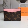 Louis Vuitton LV M60166 Neo Porte Cartes Wallets Monogram Pink