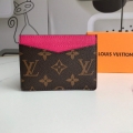 Louis Vuitton LV M60166 Neo Porte Cartes Wallets Monogram Plum