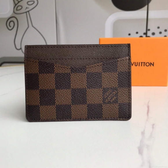 Louis Vuitton M60166 LV Neo Porte Cartes Wallets Coffee