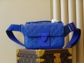 LV Louis Vuitton M58487 S Lock Sling Blue