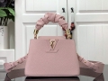 LV M58586 Louis Vuitton Capucines Mini BB Handbag Pink