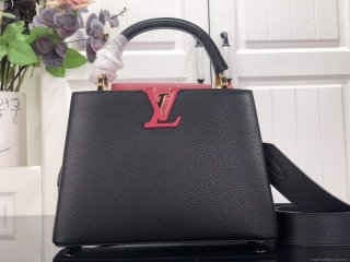 LV M59882 Louis Vuitton Capucines BB Handbag M59883 Black