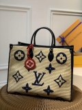 LV M57644 Louis Vuitton Onthego GM Tote Bag Black