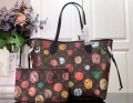 Louis Vuitton LV M45923 Neverfull MM Monogram Cameo printed canvas