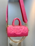 LV M59826 Louis Vuitton Papillon BB Bag Dragon Fruit Pink