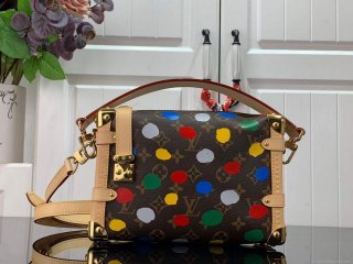 LV M46369 Louis Vuitton Color Silk Screen Side Trunk PM Bag