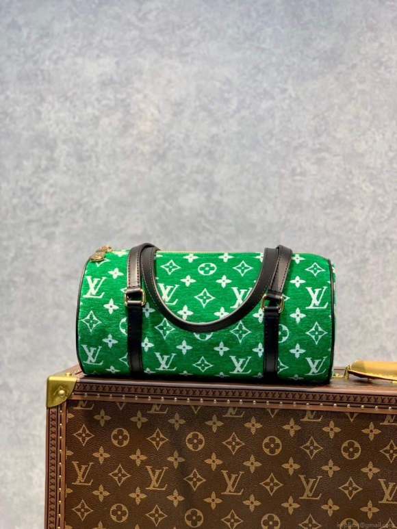 LV M46206 Louis Vuitton papillon Handbag Green