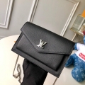 LV M63471 Louis Vuitton Mylockme Chain Pochette Black