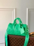 LV M20929 Louis Vuitton Keepall Bandouliere 25 Bag Minty Green