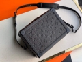 LV M55700 Louis Vuitton Soft Trunk Bag Black