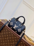 LV M81457 Louis Vuitton Nano Speedy Bag Black