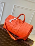 LV M20963 Louis Vuitton Keepall Bandouliere 50 Bag Orange