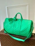 LV M20963 Louis Vuitton Keepall Bandouliere 50 Bag Minty Green