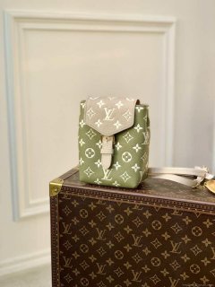 LV M81351 Louis Vuitton Tiny Backpack M80738 Monogram Empreinte Green