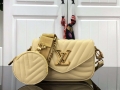 LV M56466 Louis Vuitton New Wave Multi-Pochette Leather M56467 Light Yellow