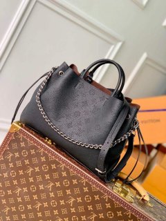 LV M59200 Louis Vuitton Bella Tote Mahina Black