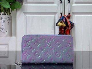 LV M81466 Louis Vuitton Zippy Wallet Purple