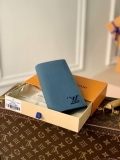 Louis Vuitton M81027 Pocket Organizer LV aerogram Blue