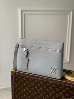 Louis Vuitton M69836 LV Aerogram Pochette iPad M69837 Gray