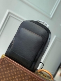 LV M30857 Louis Vuitton Adrian Backpack Black