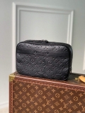 LV M68589 Louis Vuitton Trousse Toilette GM Bag Black