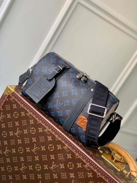 LV M46339 Louis Vuitton City Keepall Bag Blue