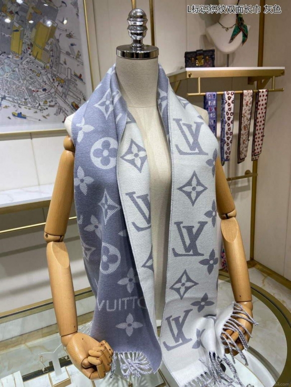 LV M76336 Louis Vuitton Reykjavik Scarf L60132