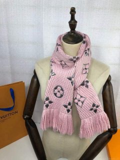 LV M72432 Louis Vuitton Logomania Scarf L60137