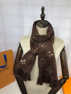 LV M72432 Louis Vuitton Logomania Scarf L60141