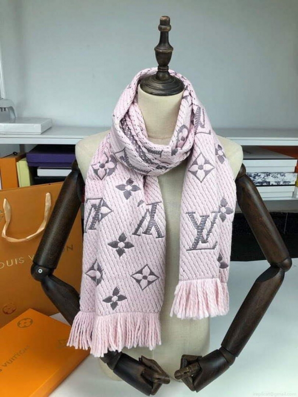 LV M72432 Louis Vuitton Logomania Scarf L60144