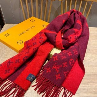 LV M70924 Louis Vuitton Monogram Split Scarf L60150