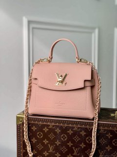 LV M21088 Louis Vuitton Lockme Ever Mini Rose Trianon Pink