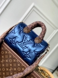 LV M21061 Louis Vuitton Speedy Bandouliere 25 Handbag Navy Blue