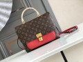 LV M44286 Louis Vuitton Marignan Messenger Top Handle M44259 Monogram Bag Red