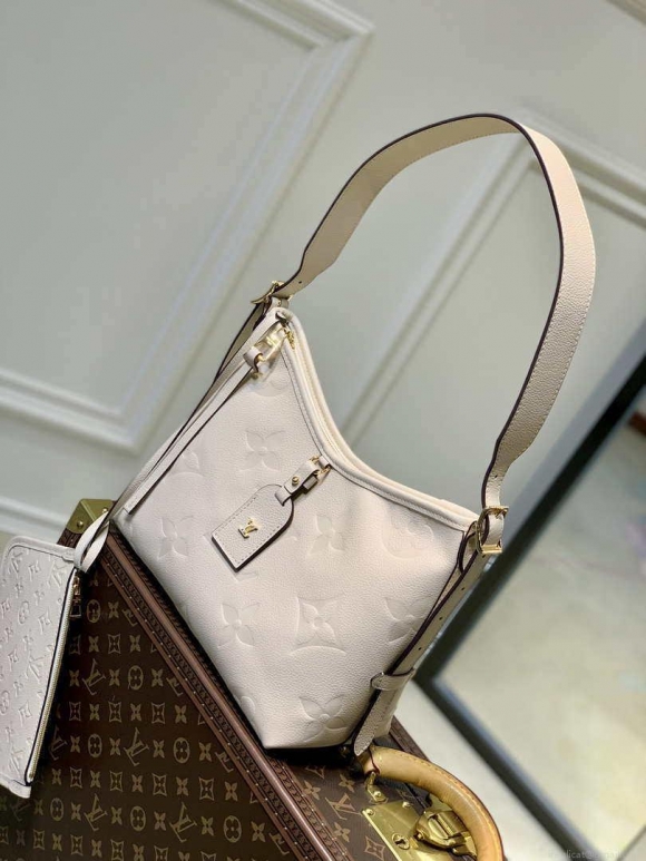 Louis Vuitton M46293 LV Carryall PM monogram Crème Biege