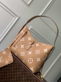 Louis Vuitton LV M46289 Carryall MM monogram M46292 Brown and Yellow