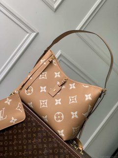 Louis Vuitton LV M46289 Carryall MM monogram M46292 Brown and Yellow