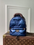 LV M21060 Louis Vuitton Palm Springs Mini Backpack Navy Blue