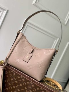 Louis Vuitton LV M46292 Carryall PM Monogram Tourterelle Gray