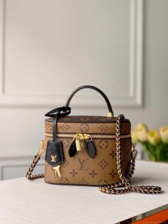 LV M45165 Louis Vuitton Vanity Pm Monogram Reverse Bag