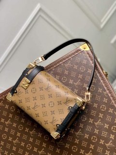 LV M46358 Louis Vuitton Side Trunk PM Handbag Yellow