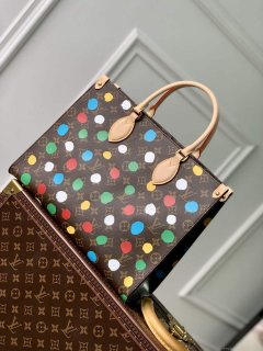 LV M46379 Louis Vuitton LV x YK Onthego MM Bag