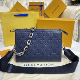 LV M21282 Louis Vuitton Coussin PM Bag Marine Blue