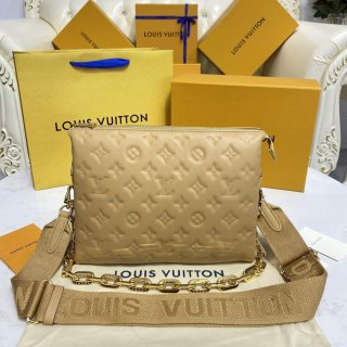 LV M21261 Louis Vuitton Coussin PM Bag Apricot