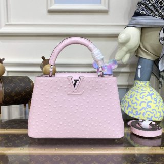 LV N81279 Louis Vuitton Capucines BB Handbag Rose Calypso