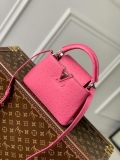 LV N81523 Louis Vuitton Capucines Mini Handbag Plum