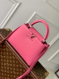 LV N81523 Louis Vuitton Capucines BB Handbag Plum