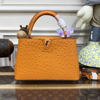 LV N81523 Louis Vuitton Capucines BB Handbag Orange