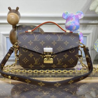 LV M46279 Louis Vuitton Pochette Métis East West Bag Presbyopia